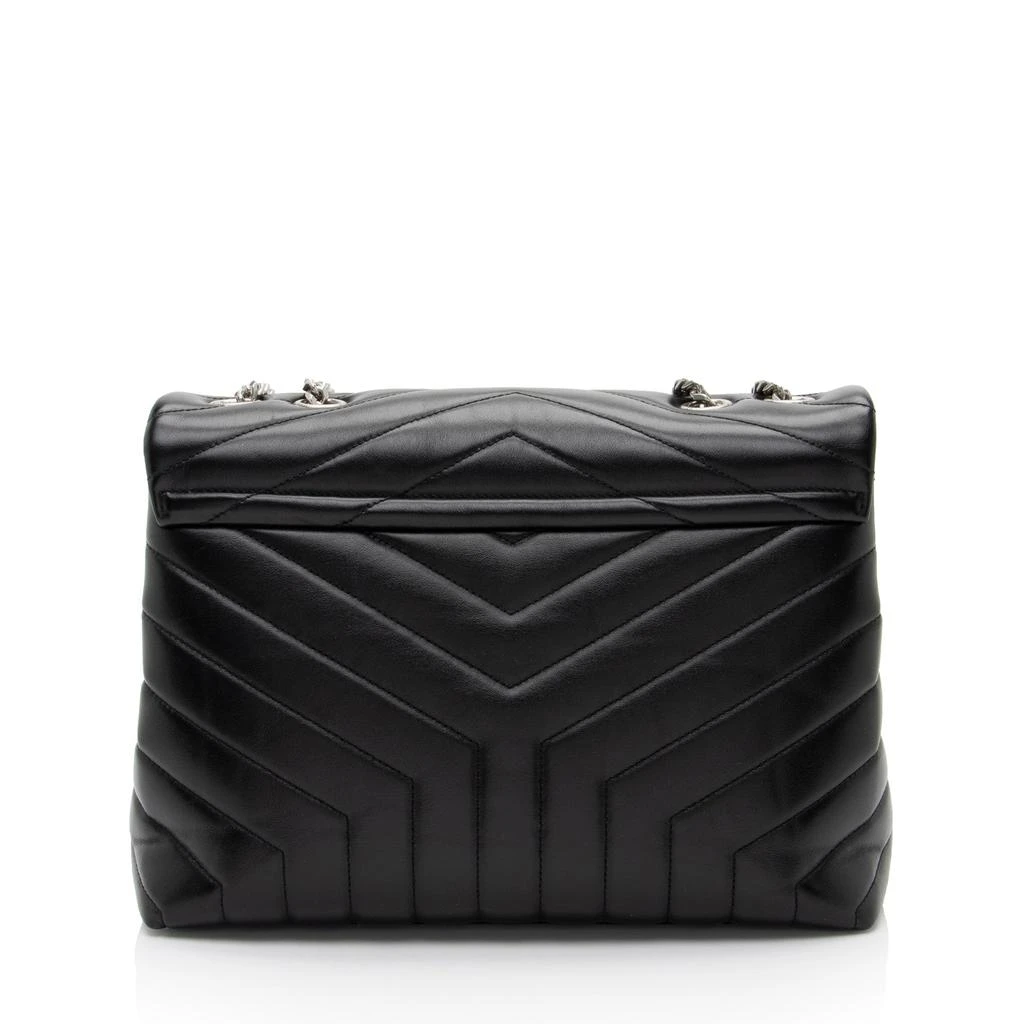 商品[二手商品] Yves Saint Laurent|Matelasse Calfskin Monogram LouLou Chain Medium Shoulder Bag,价格¥13941,第3张图片详细描述