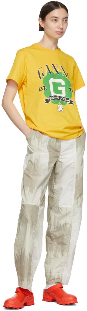 Yellow Organic Cotton T-Shirt商品第4张图片规格展示