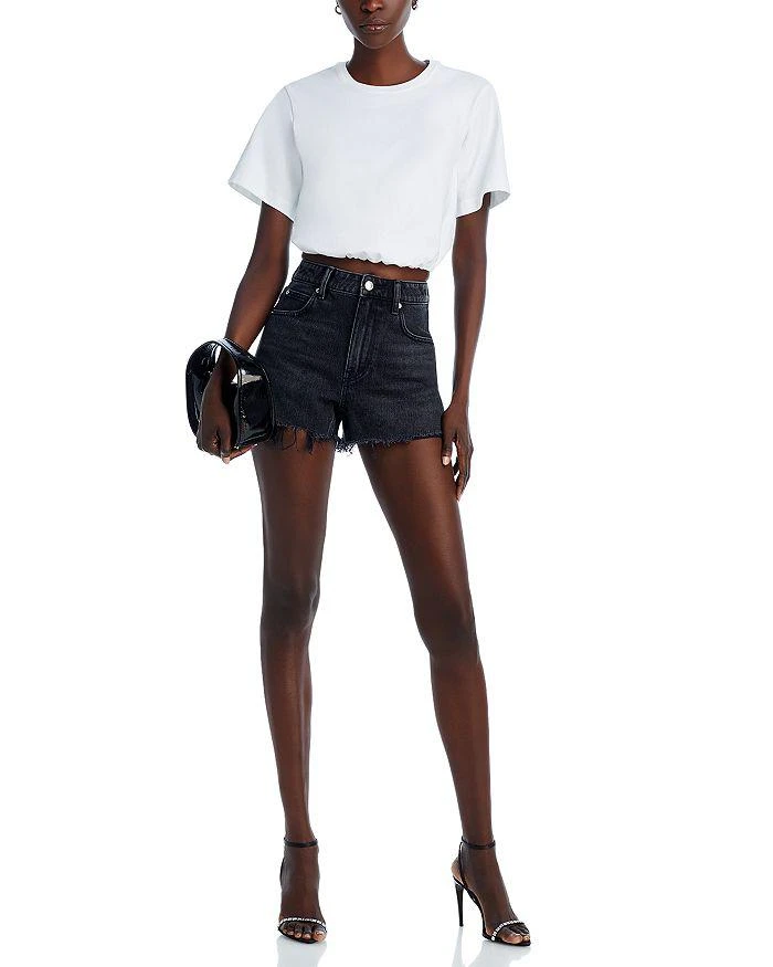 商品Alexander Wang|High Waisted Destructed Shorts,价格¥2432,第2张图片详细描述