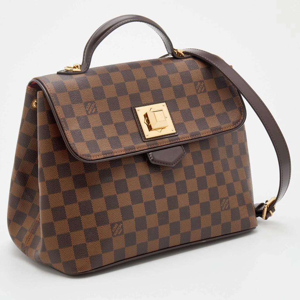 商品[二手商品] Louis Vuitton|Louis Vuitton Damier Ebene Canvas Bergamo MM Bag,价格¥11109,第3张图片详细描述