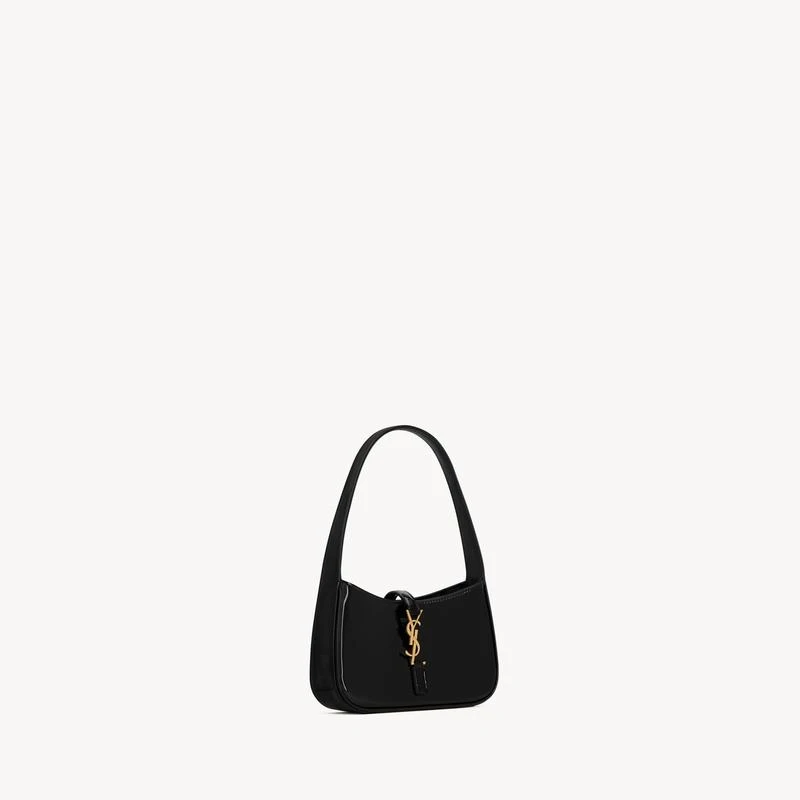 圣罗兰 LE 5 À 7系列女士黑色羊皮手提包 710318B870W1000（两色可选） 商品