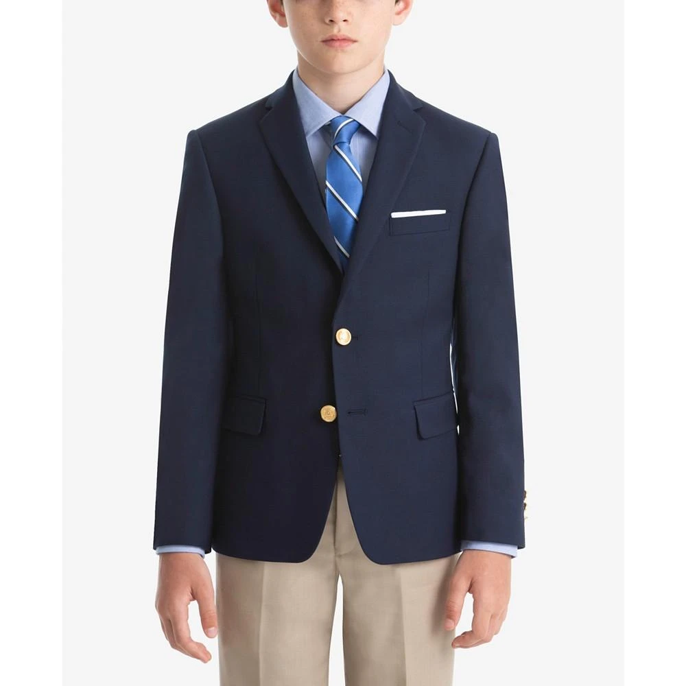 商品Ralph Lauren|Little & Big Boys Stretch Wool Blend Blazer,价格¥598,第1张图片