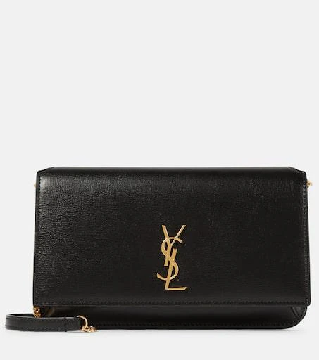 商品Yves Saint Laurent|Cassandre leather phone pouch,价格¥5520,第1张图片