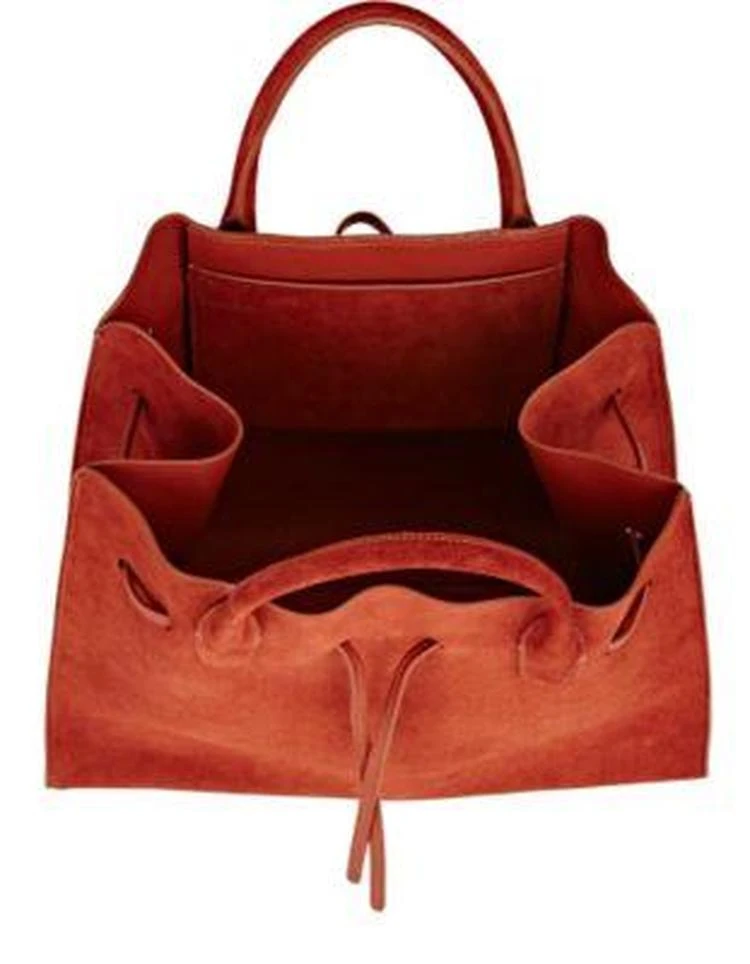 商品Mansur Gavriel|Sun Bag 麂皮手袋,价格¥7771,第5张图片详细描述