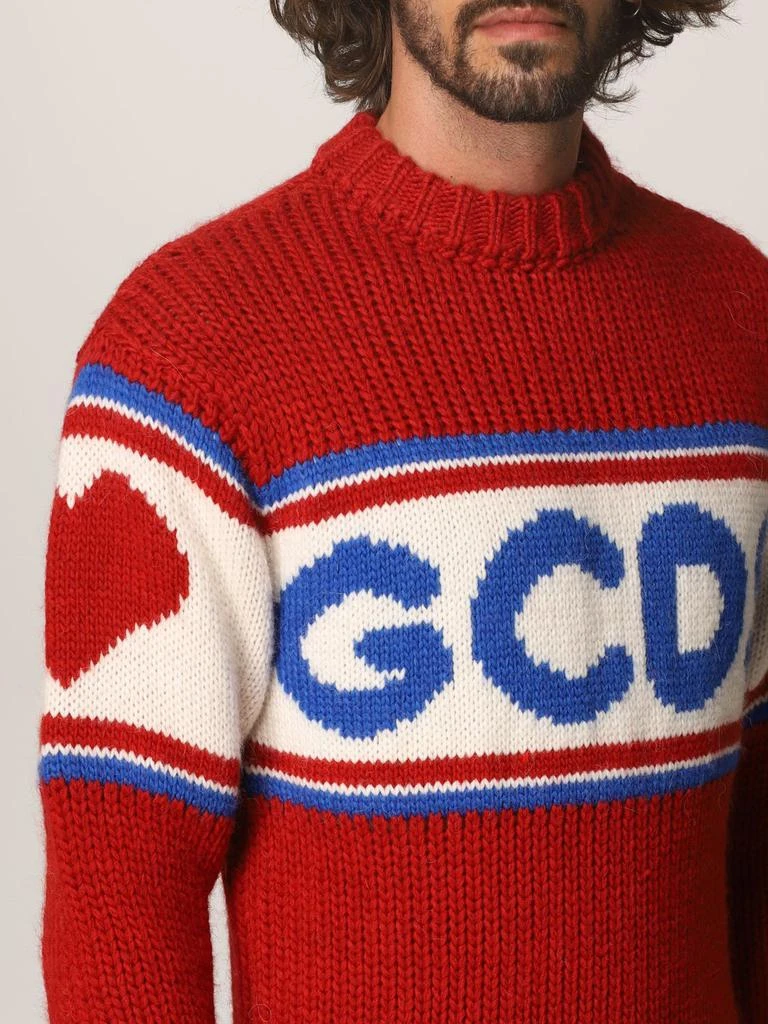 商品GCDS|Gcds ribbed sweater in alpaca wool blend,价格¥1868,第4张图片详细描述