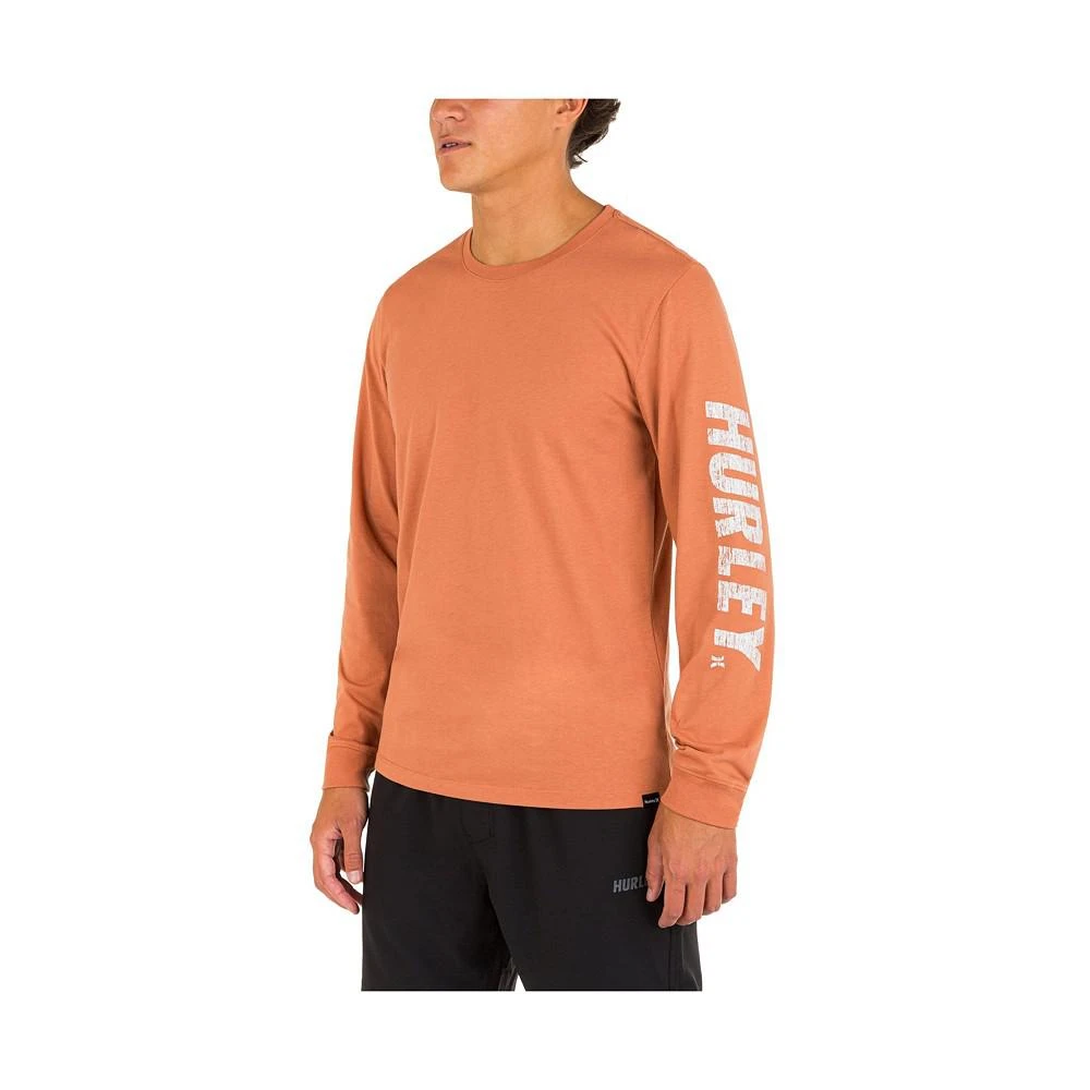 商品Hurley|Men's Everyday Explore Fastlane Palm Trip Long Sleeve T-shirt,价格¥170,第3张图片详细描述