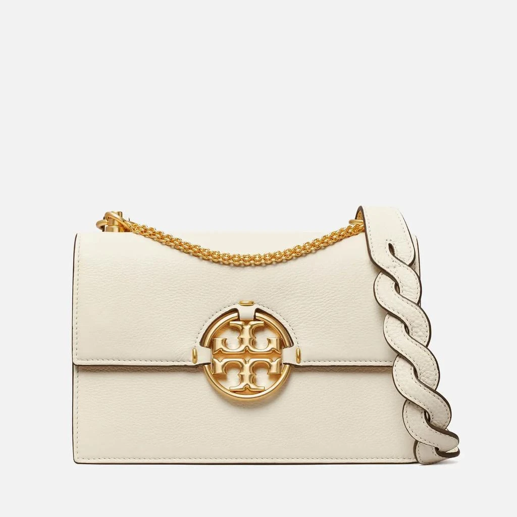 商品Tory Burch|Tory Burch Women's Miller Small Flap Shoulder Bag - New Ivory,价格¥4366,第1张图片