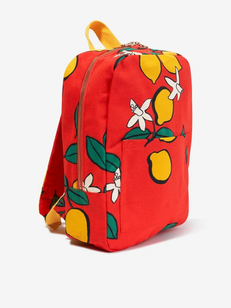 商品Mini Rodini|Girls Lemons Backpack in Red,价格¥320,第3张图片详细描述