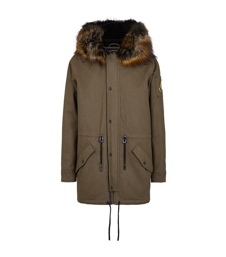 商品Moose Knuckles|Fox Fur Hooded Parka,价格¥12249,第1张图片