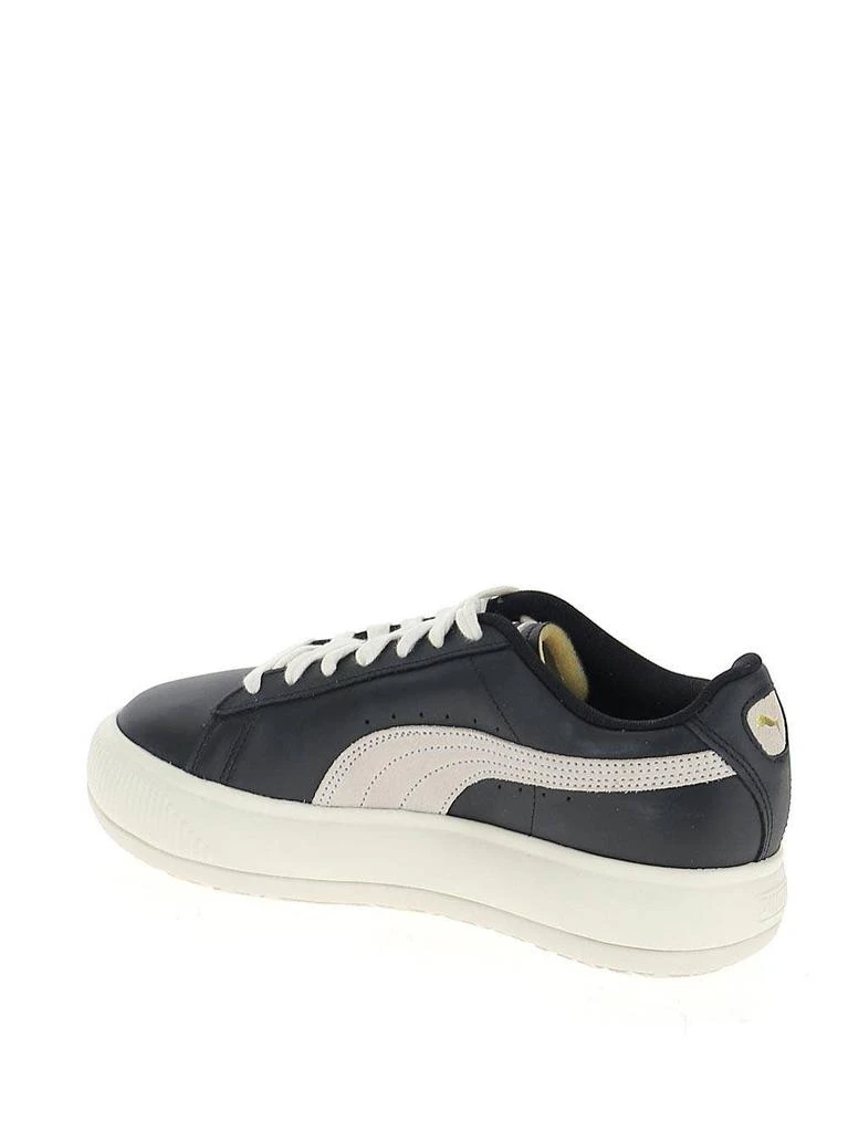 商品Puma|Black And White Leather Sneakers,价格¥504,第4张图片详细描述