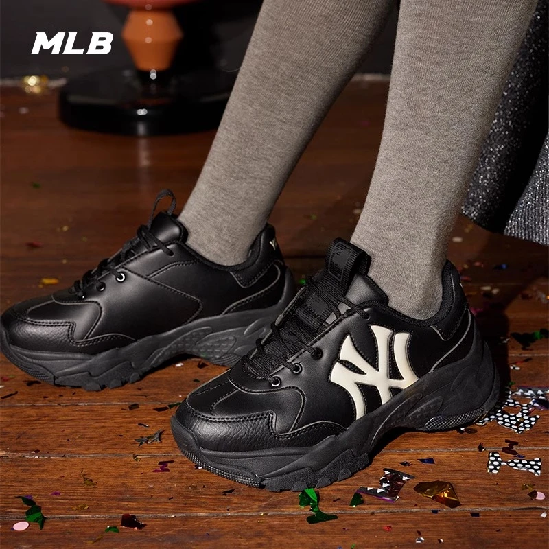 【现货现发】MLB官方 张凌赫同款男女情侣鞋经典老爹鞋2.0厚底增高休闲百搭SHBCW 商品
