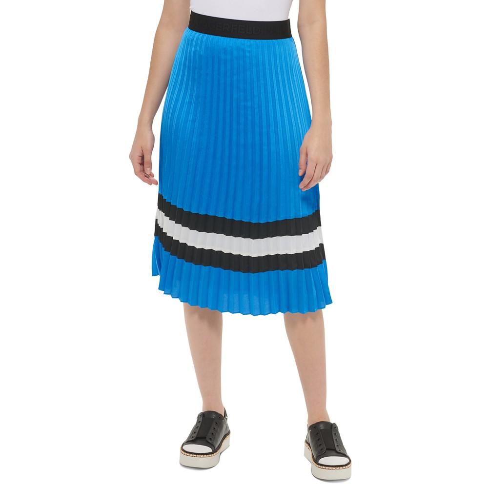 Women's Pleated Midi Skirt商品第1张图片规格展示