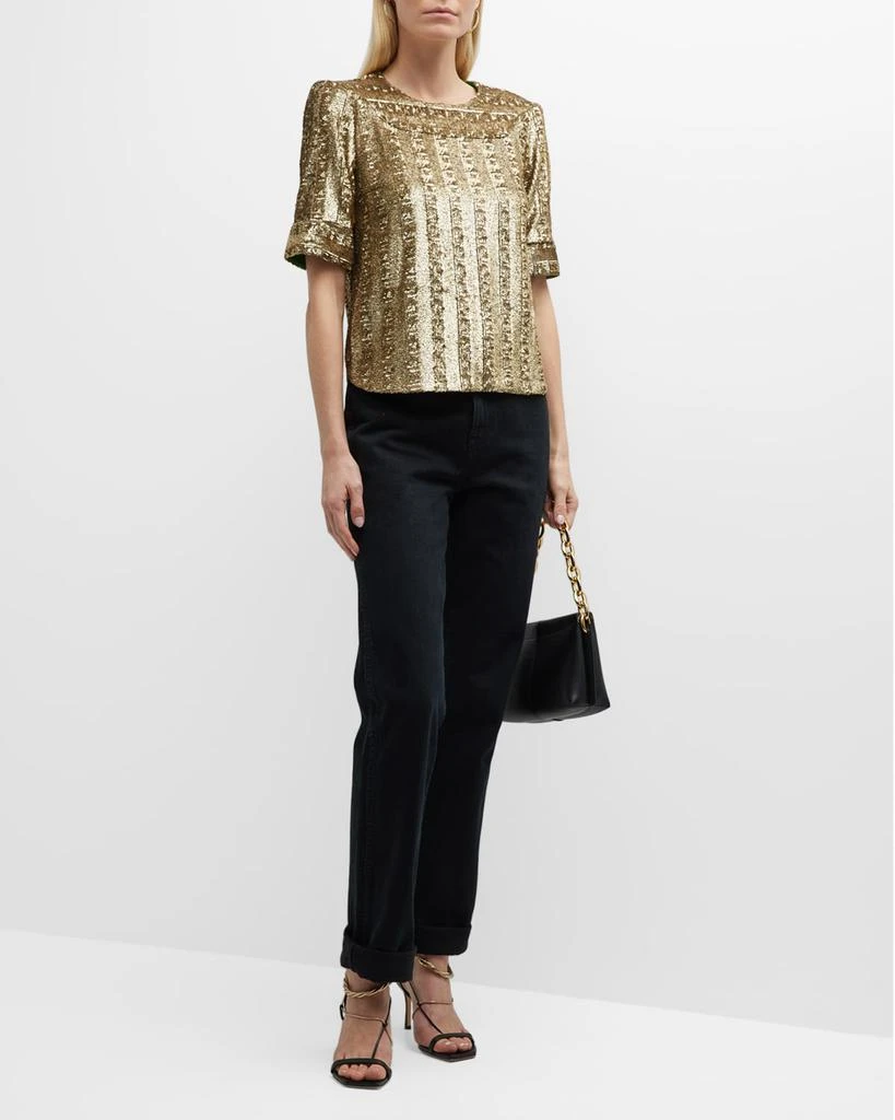 商品Zadig&Voltaire|Toysse Sequin Blouse,价格¥1258,第3张图片详细描述