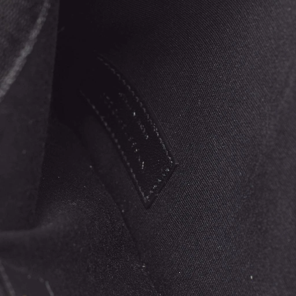 Saint Laurent Black Grained Leather Medium Uptown Clutch 商品