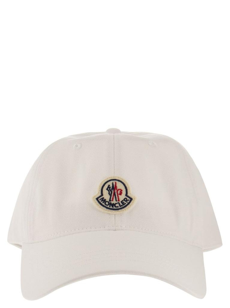 Shop Moncler Logo Patch Baseball Cap on Sale at BeyondStyle