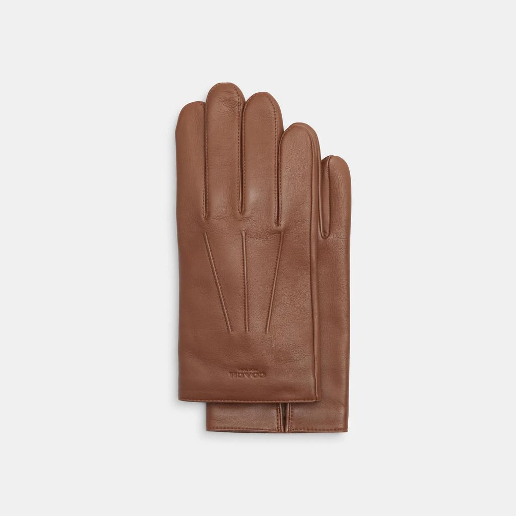 商品Coach|Leather Gloves,价格¥523,第1张图片