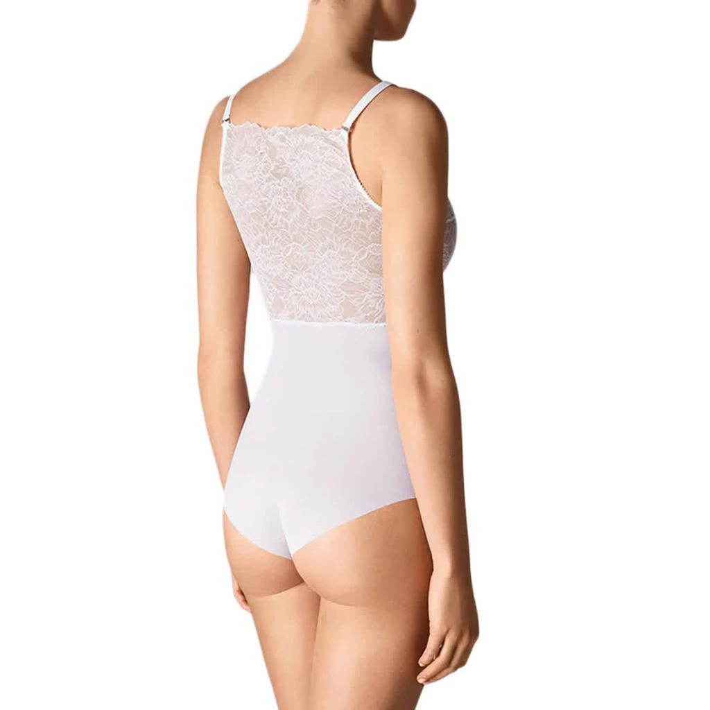 商品Wolford|Wolford Ladies White Stretch Lace Forming Tulle Bodysuit, Brand Size 42,价格¥499,第2张图片详细描述