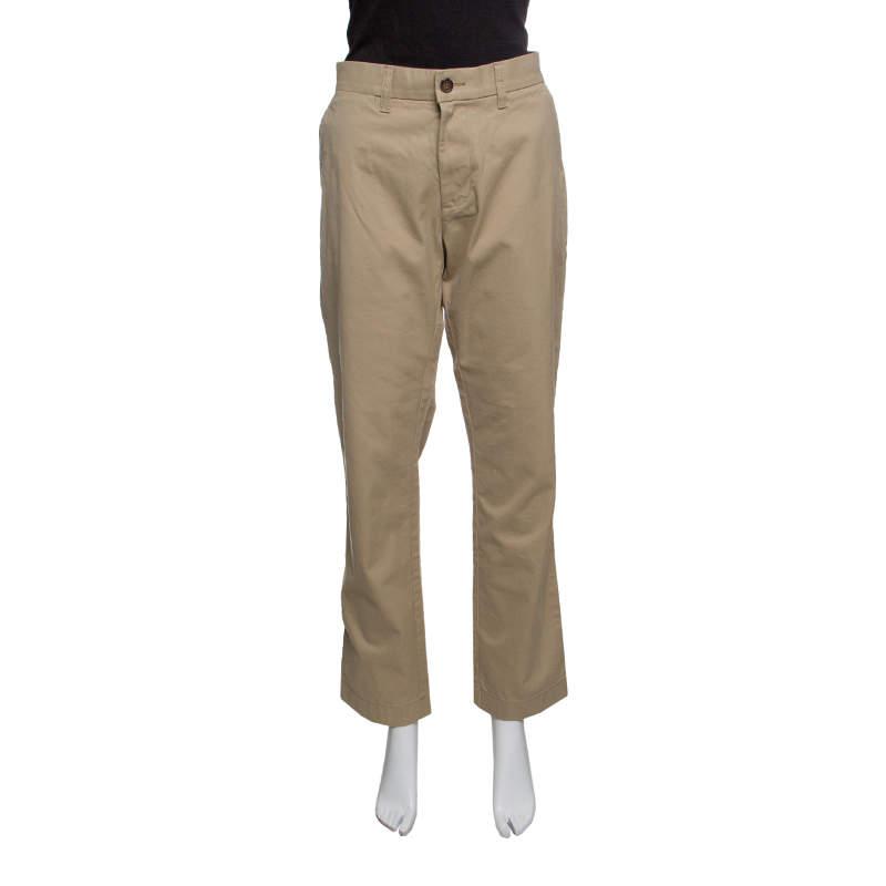 Tommy Hilfiger Beige Cotton Tailored Fit Chino Pants M商品第1张图片规格展示