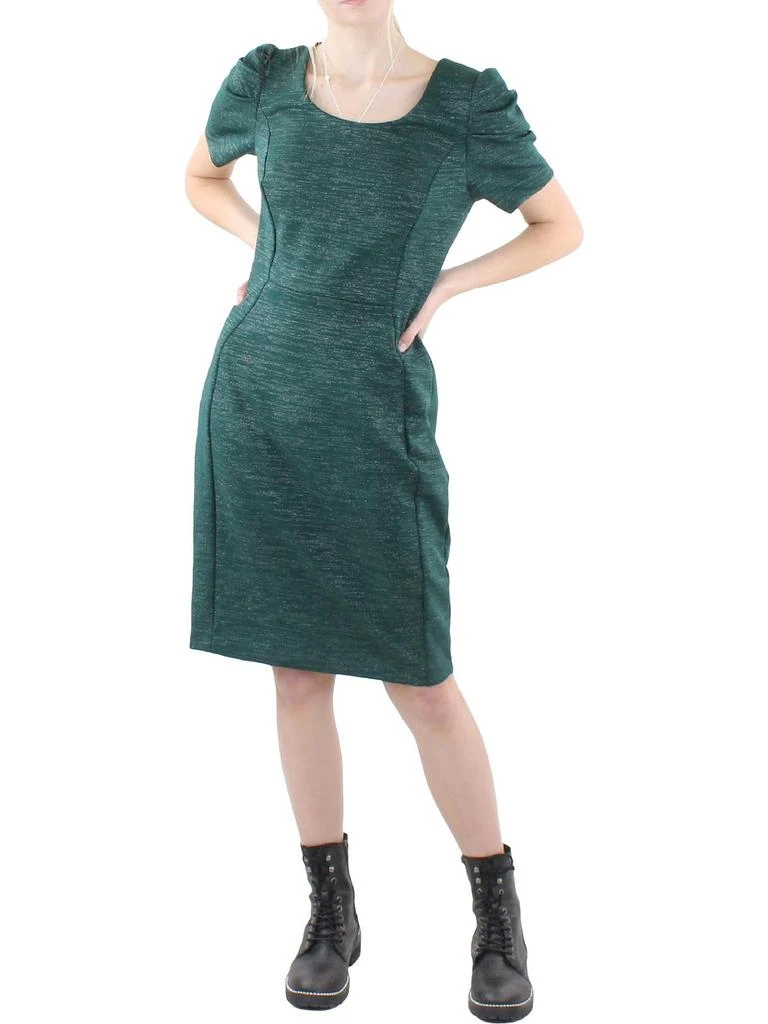 商品Calvin Klein|Womens Shimmer Cap Sleeve Midi Dress,价格¥232,第1张图片