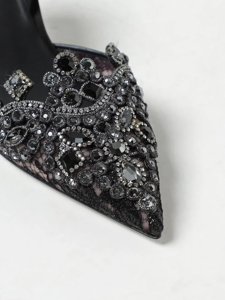 商品Rene Caovilla|René Caovilla Venetian slingbacks in lace with applications,价格¥5443,第4张图片详细描述