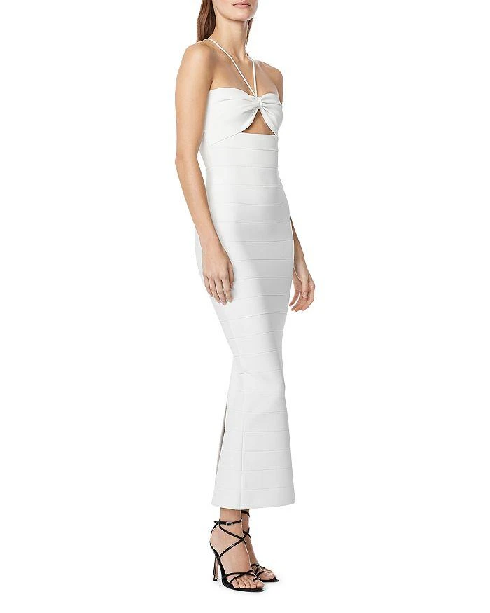 商品Herve Leger|Icon Gathered Strappy Gown,价格¥3312,第3张图片详细描述