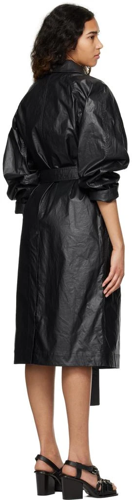 商品Lemaire|Black Belted Rain Coat,价格¥5982,第3张图片详细描述