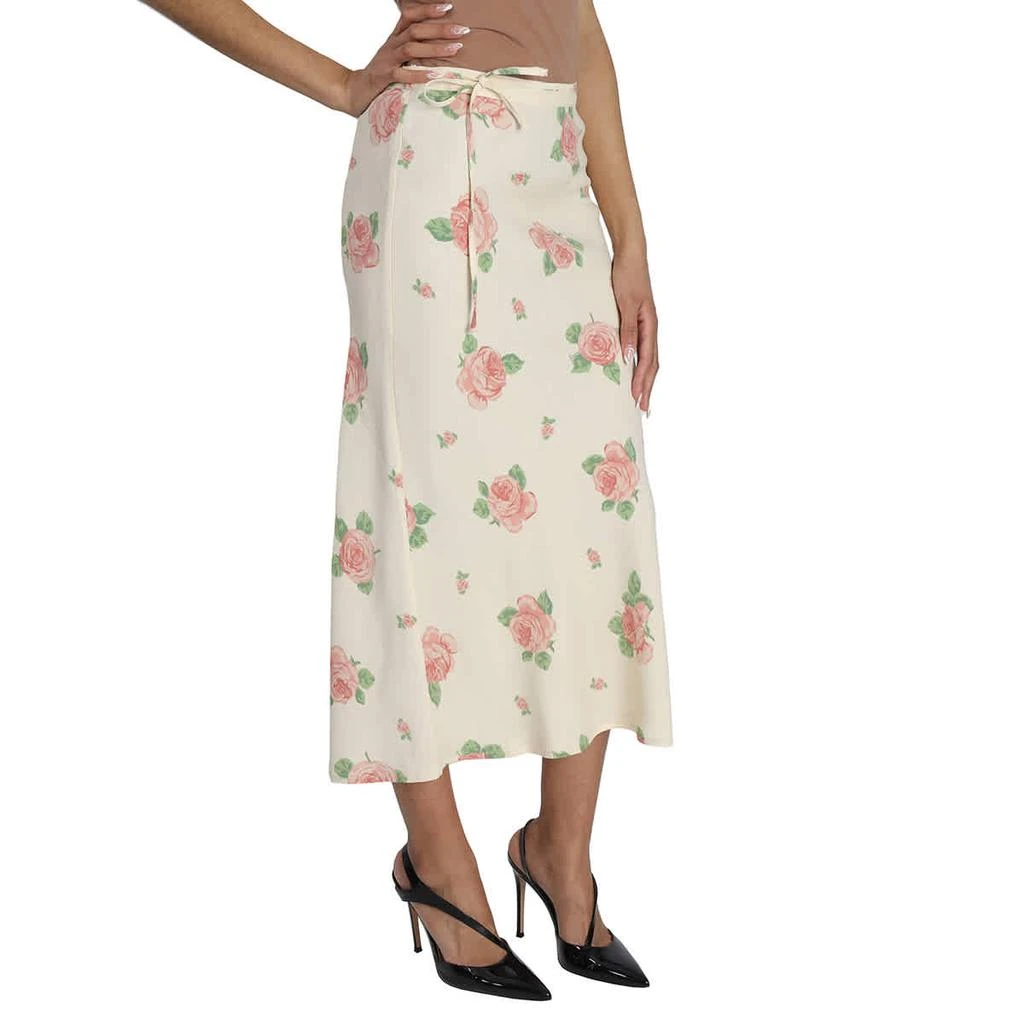 商品Rouje|Ladies Rose Vintage Ecru Carina Skirt,价格¥444,第2张图片详细描述