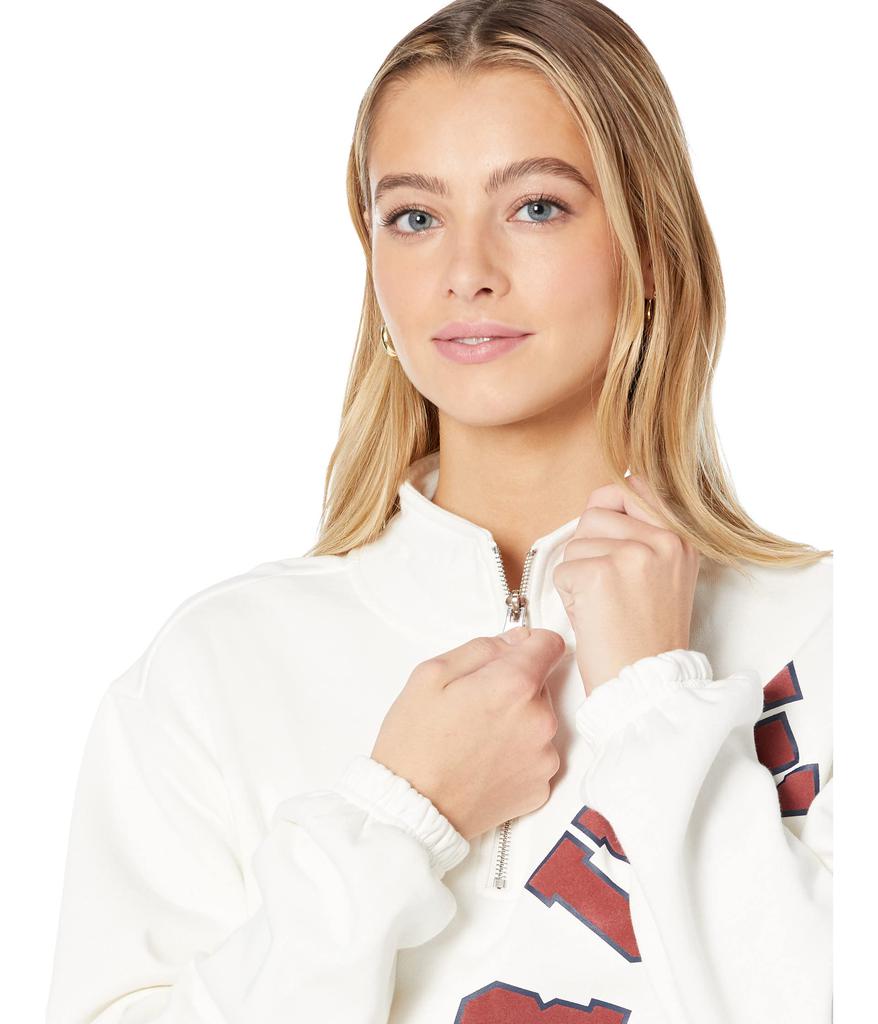 Collegiate 1/2 Zip Sweatshirt商品第3张图片规格展示