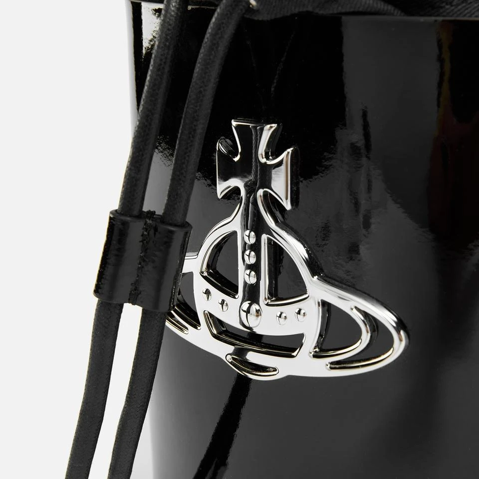 商品Vivienne Westwood|Vivienne Westwood Daisy Patent-Leather Bucket Bag,价格¥3404,第4张图片详细描述