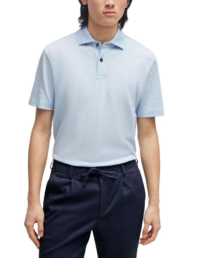 商品Hugo Boss|Knit Polo,价格¥1183,第1张图片