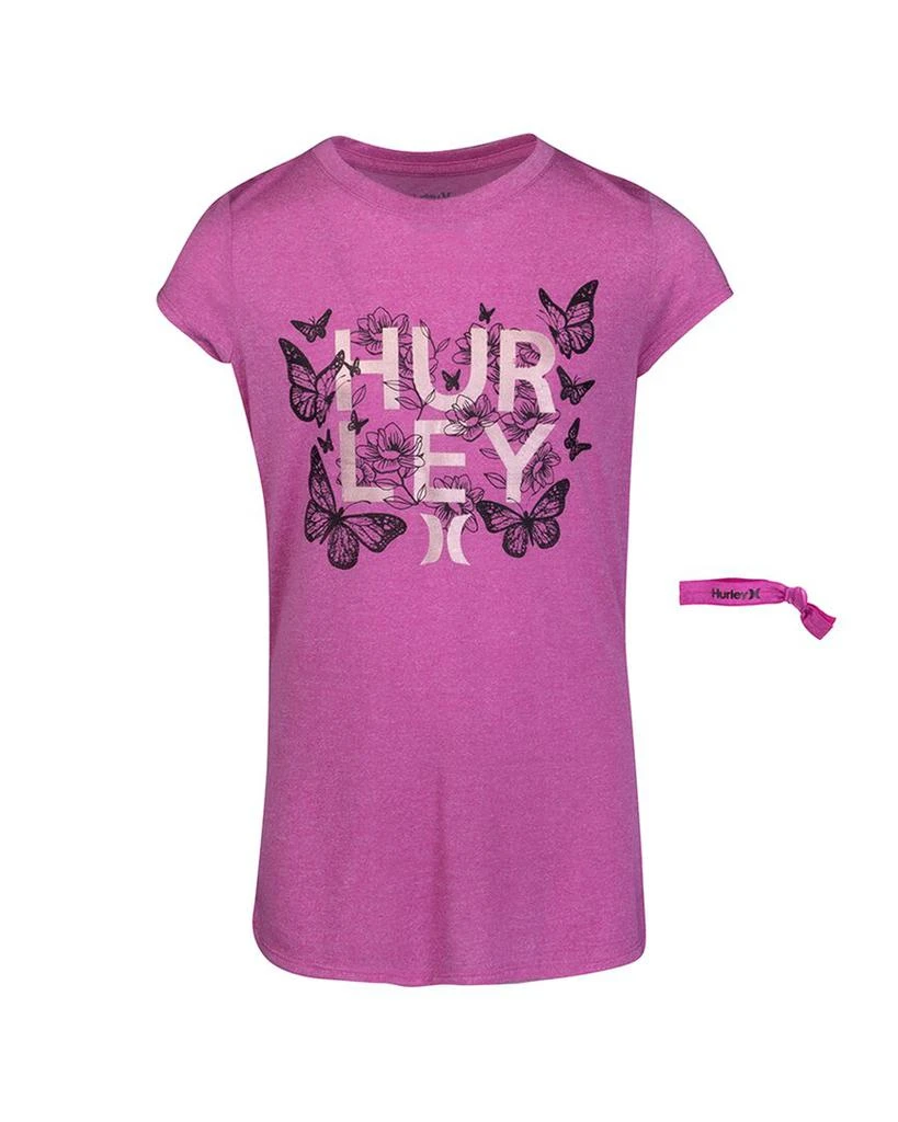 商品Hurley|Hurley Classic Butterfly T-Shirt with Hair Tie,价格¥47,第1张图片