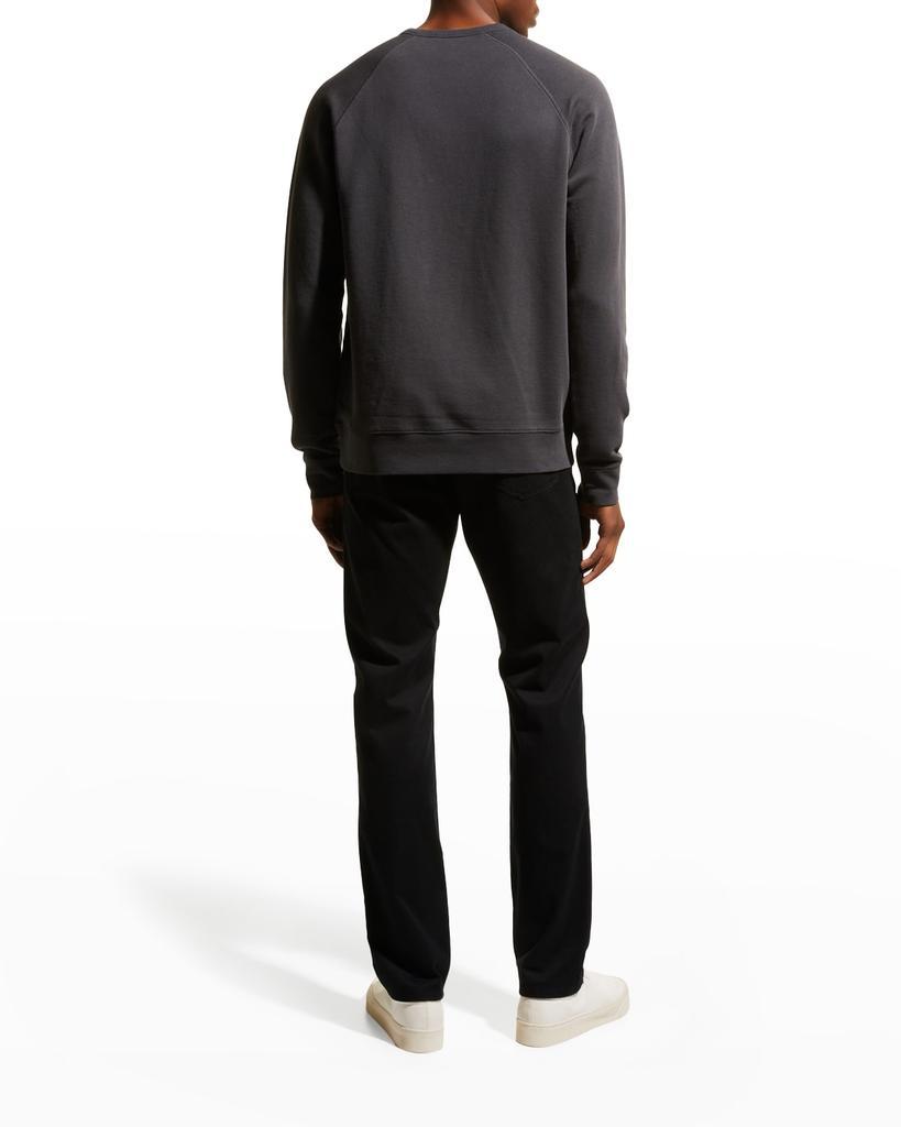 商品Vince|Men's Garment-Dyed Raglan Sweatshirt,价格¥1287,第6张图片详细描述