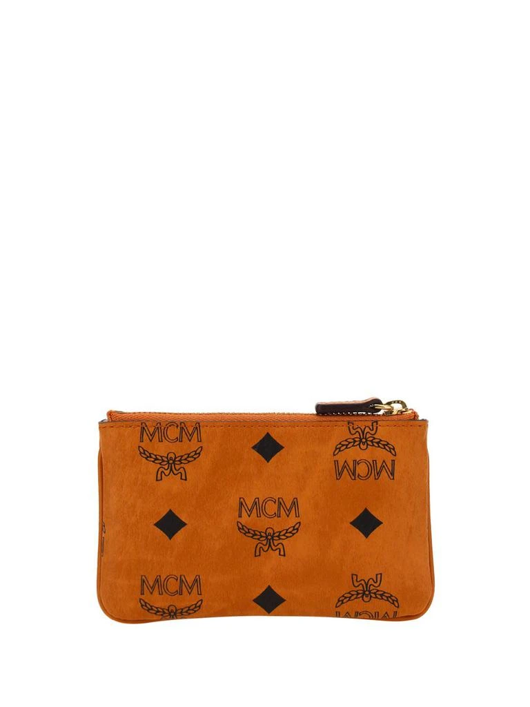 商品MCM|MCM Monogram Printed Zipped Mini Key Pouch,价格¥1233,第2张图片详细描述