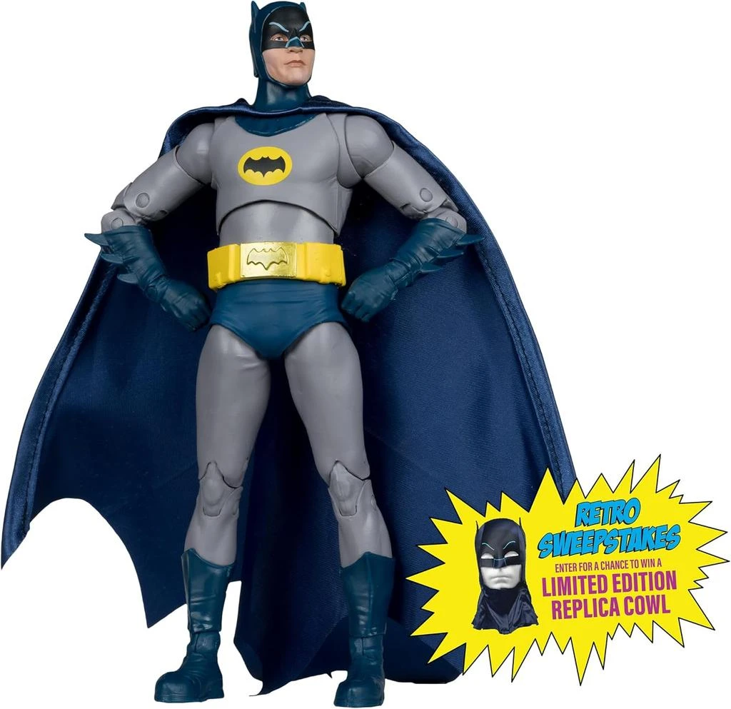 商品DC Multiverse 7" Action Figure - Batman 1966 (Adam West),价格¥279,第2张图片详细描述