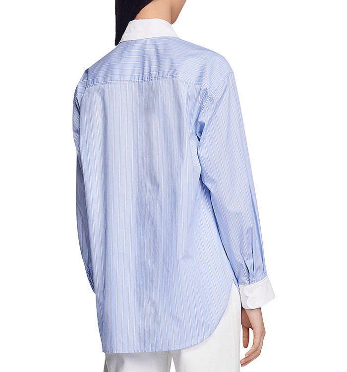 商品Sandro|Roxette Striped Shirt,价格¥1191,第4张图片详细描述