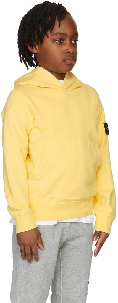 Kids Yellow Classic Hoodie商品第3张图片规格展示