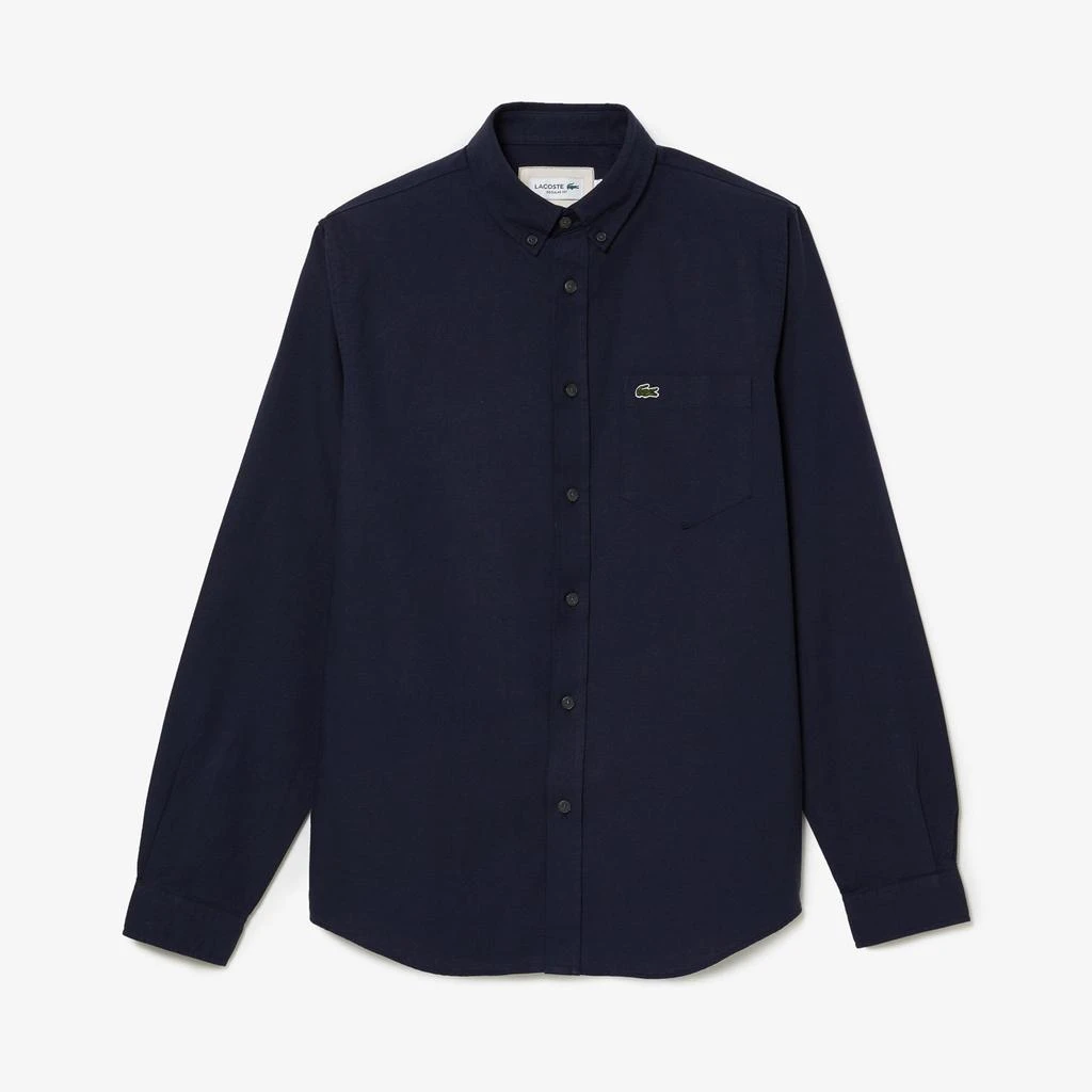 商品Lacoste|Lacoste Long-Sleeve Shirt - Navy,价格¥737,第1张图片