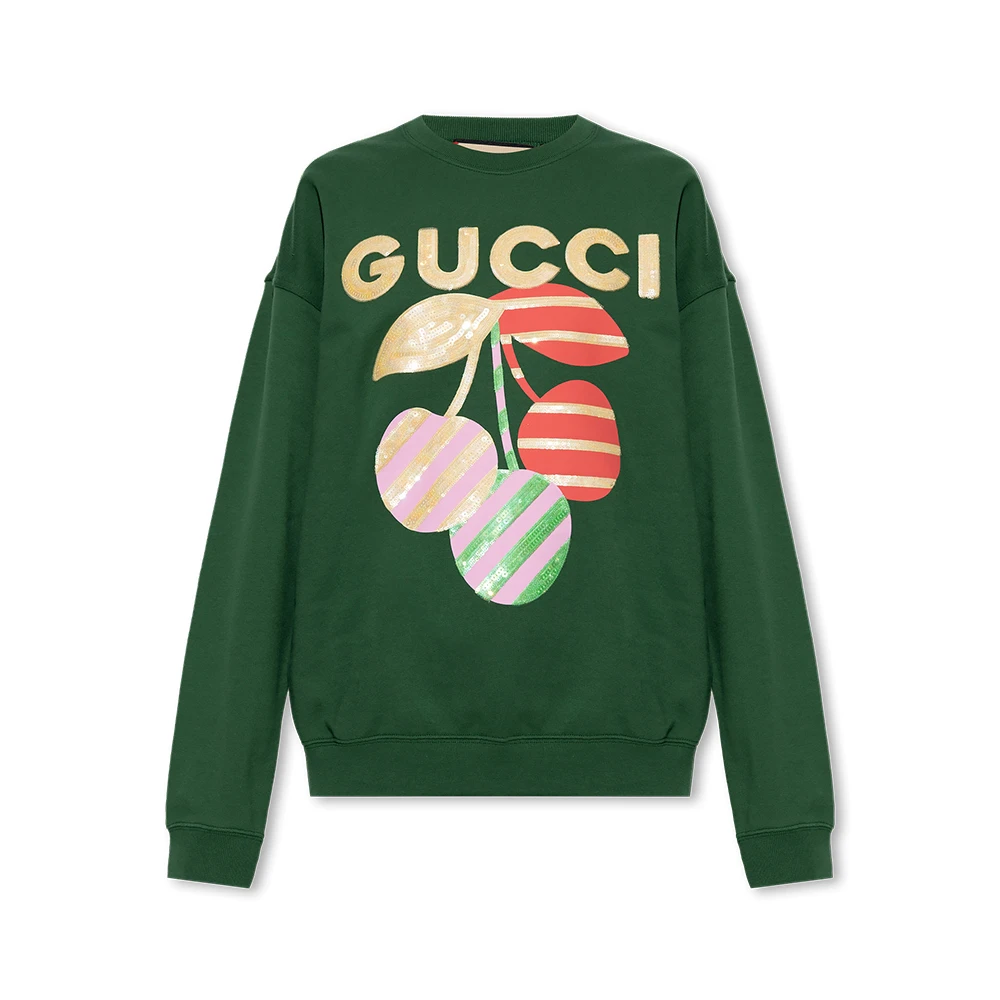 GUCCI 绿色女士卫衣/帽衫 756354-XJFVY-3754 商品