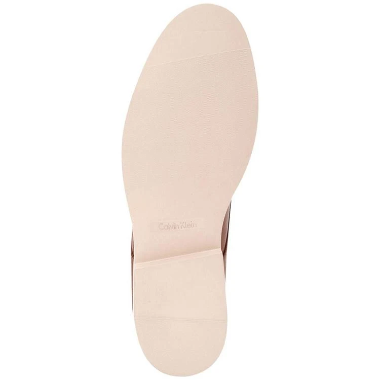 商品Calvin Klein|Men's Faustino Washed Leather Oxfords,价格¥365,第3张图片详细描述