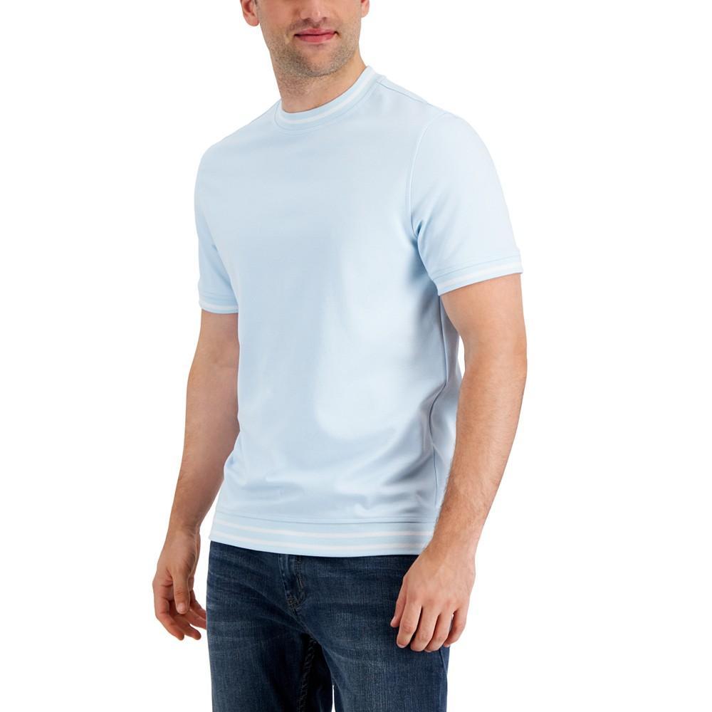 商品Alfani|Men's Tipped T-Shirt, Created for Macy's,价格¥179,第3张图片详细描述