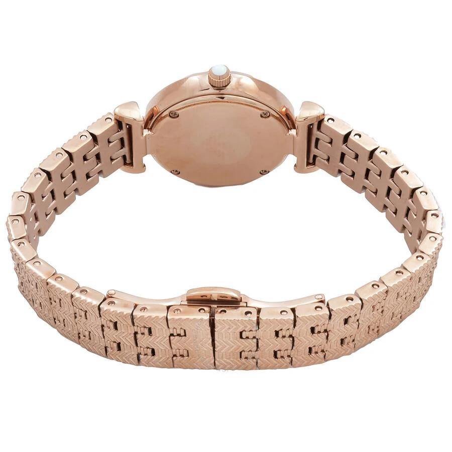 商品Armani|Armani Gianna T-bar Quartz Rose Gold Dial Ladies Watch AR11342,价格¥1448,第3张图片详细描述