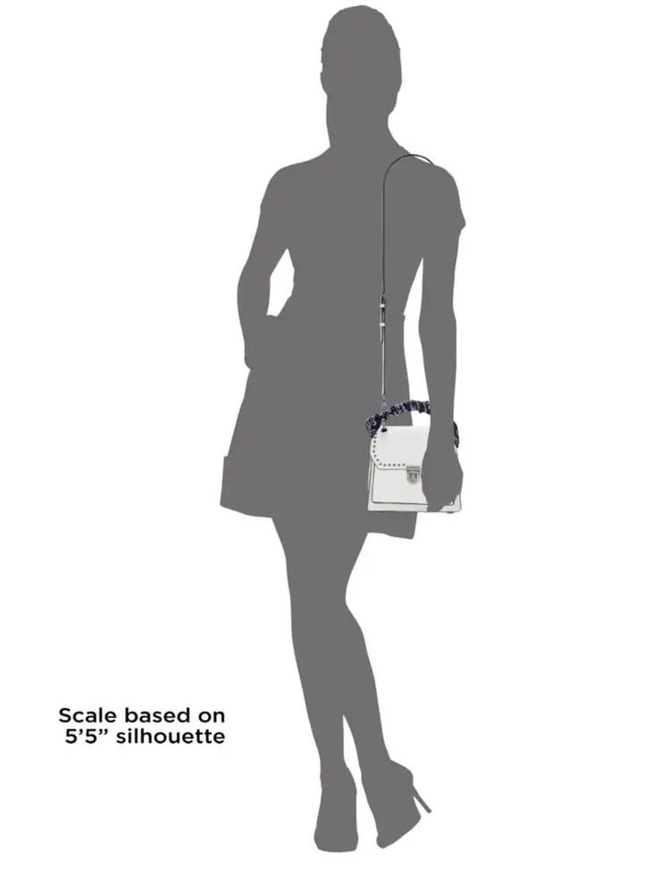 商品Rebecca Minkoff|St. Tropez 小号真皮手提包,价格¥975,第3张图片详细描述