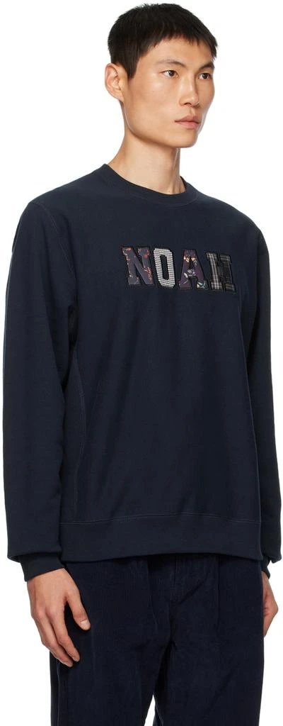 商品Noah|Navy Appliqué Sweatshirt,价格¥738,第2张图片详细描述