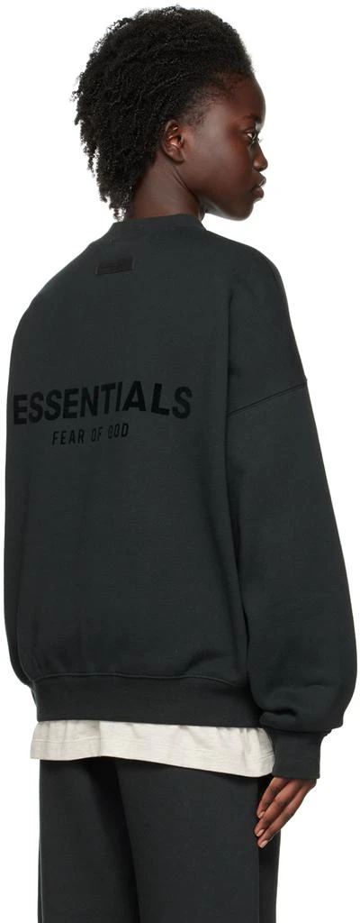 商品Essentials|Black Crewneck Sweatshirt,价格¥630,第3张图片详细描述