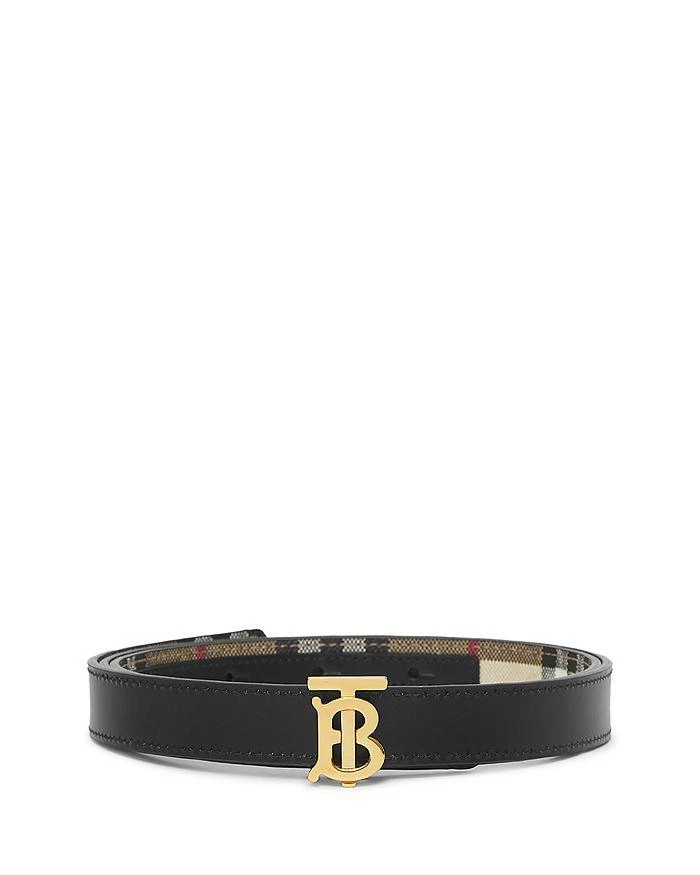 商品Burberry|Women's Reversible Vintage Check Belt,价格¥3530,第4张图片详细描述