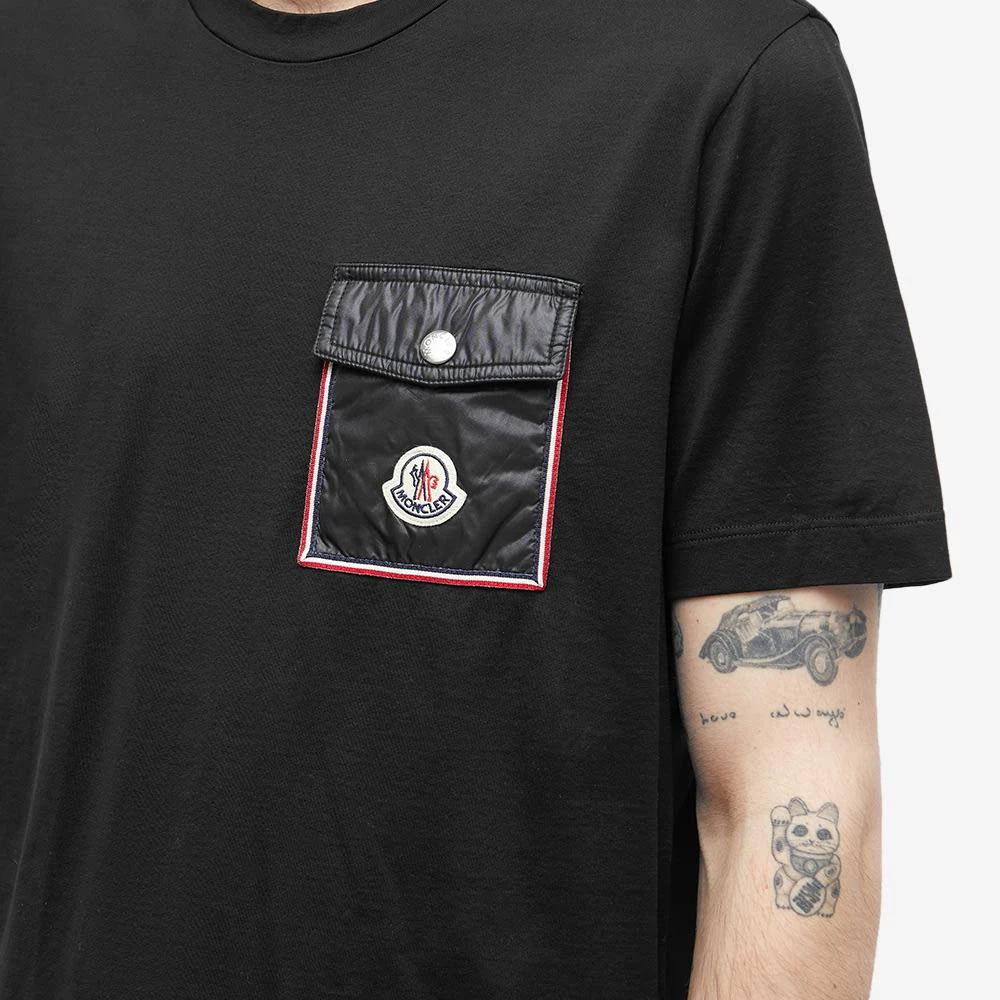 商品Moncler|Moncler Maya Pocket Logo Tee,价格¥3074,第5张图片详细描述