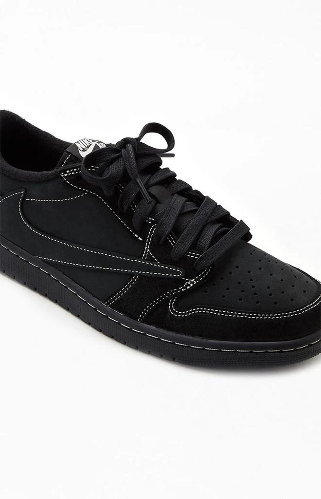 x Travis Scott 1 Low Black Phantom Shoes 商品