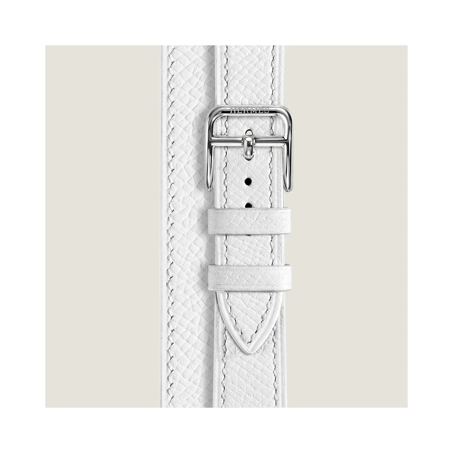 商品Hermes|【预售】 爱马仕 24秋冬 女士 手表带 Bracelet pour Cape Cod Petit modèle 31 mm, double tour WKB0028WK01036,价格¥3974,第1张图片