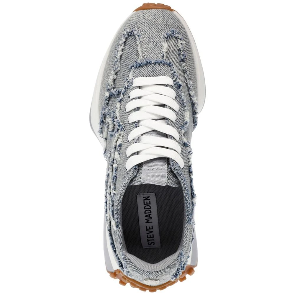 商品Steve Madden|Women's Campo Retro Lace-Up Jogger Sneakers,价格¥654,第4张图片详细描述