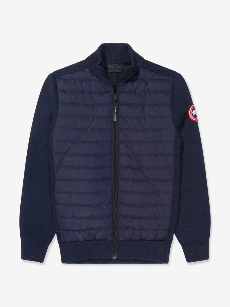 商品Canada Goose|Canada Goose Kids Hybridge Knit Down Jacket,价格¥4414,第1张图片